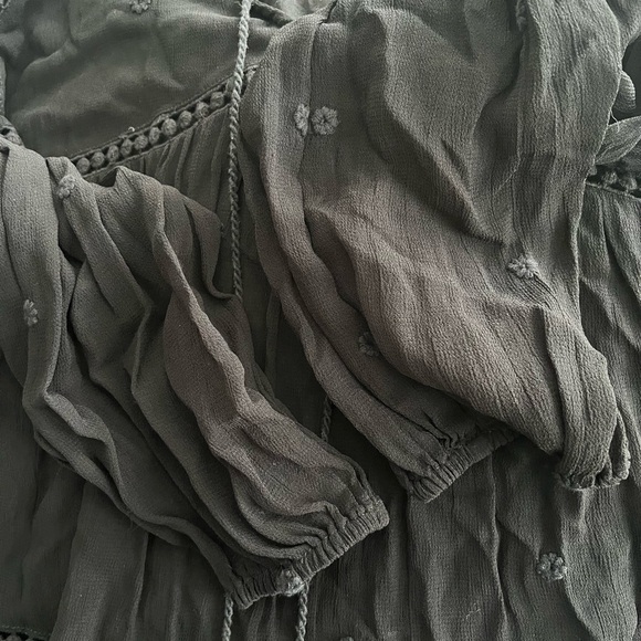 Sézane Ambre Black Blouse Top Women’s Size 34 / 2 - Picture 5 of 6